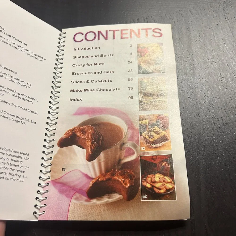 Land O' Lakes Cookies by Publications International Ltd. Staff (2007, Spiral)